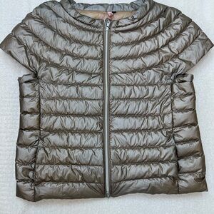 Cotes of London Metalic Gold Puffer Vest